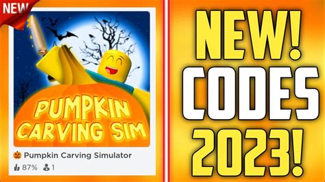 Roblox Hack Pumpkin Carving Simulator Codes 2019 Roblox Hack Game Ideas 2019 - pumpkin carving simulator codes roblox